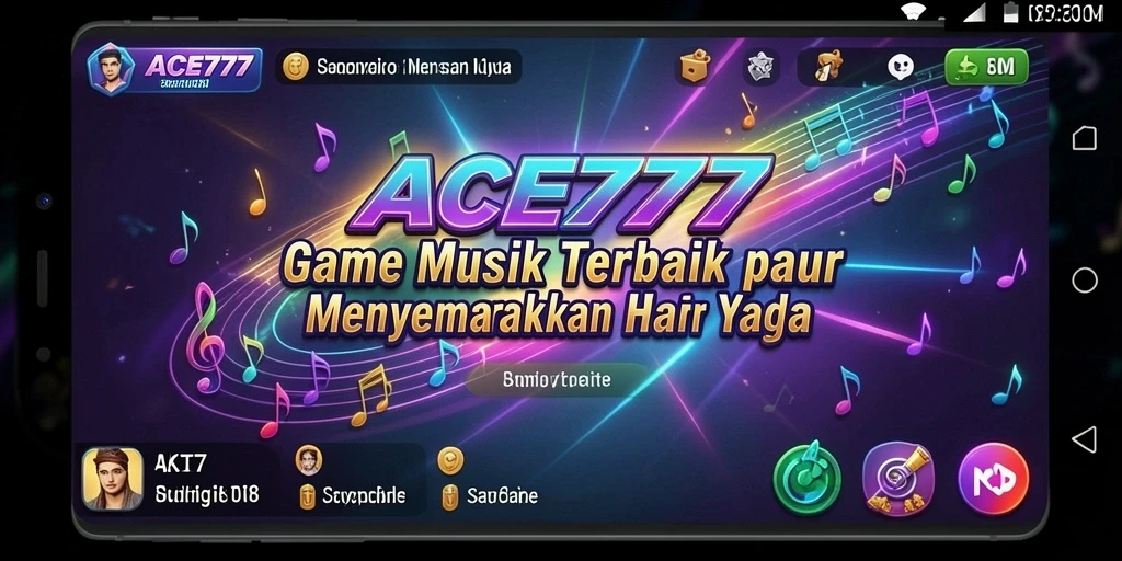 Tampilan gameplay ACE777 yang seru dan interaktif.