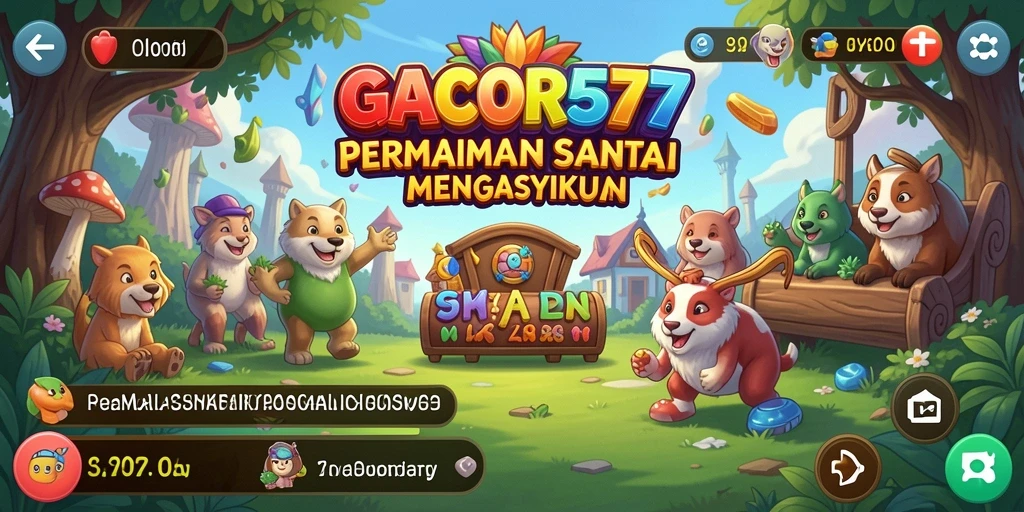 Tampilan gameplay menarik dari GACOR577 yang menghibur.