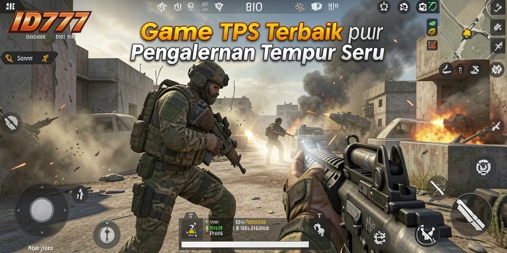 Tampilan gameplay dinamis dan mendebarkan dari ID777.