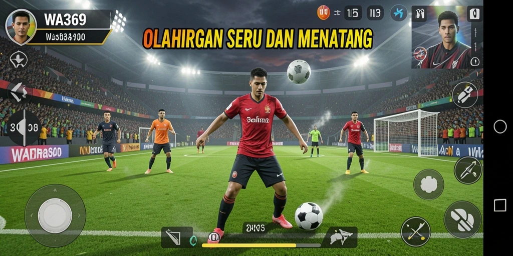 Tampilan gameplay seru dari WA369 yang mencerminkan olahraga kompetitif.